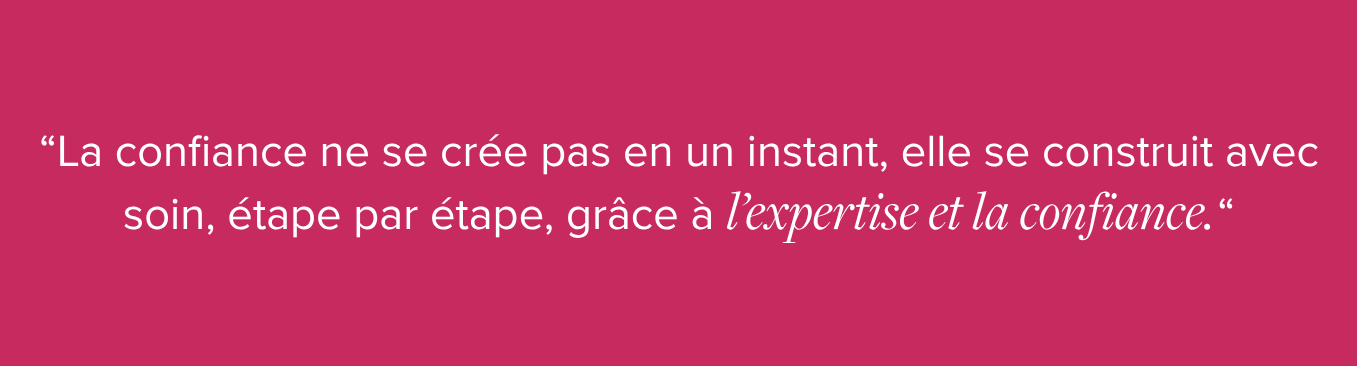 comment créer la confiance